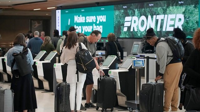 How do I check in on Frontier Airlines