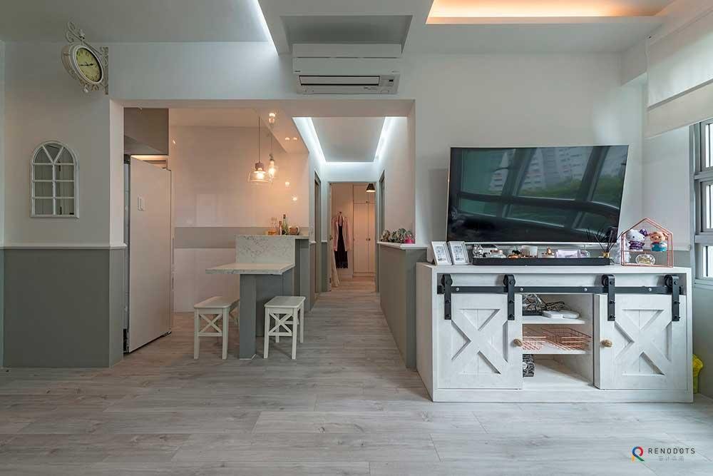 Compact Living: Singles HDB 2 Room Flexi Flat Interior Design Solutions