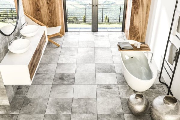 Bathroom Floor Tiles: Choosing the Right Option for Style and Safety