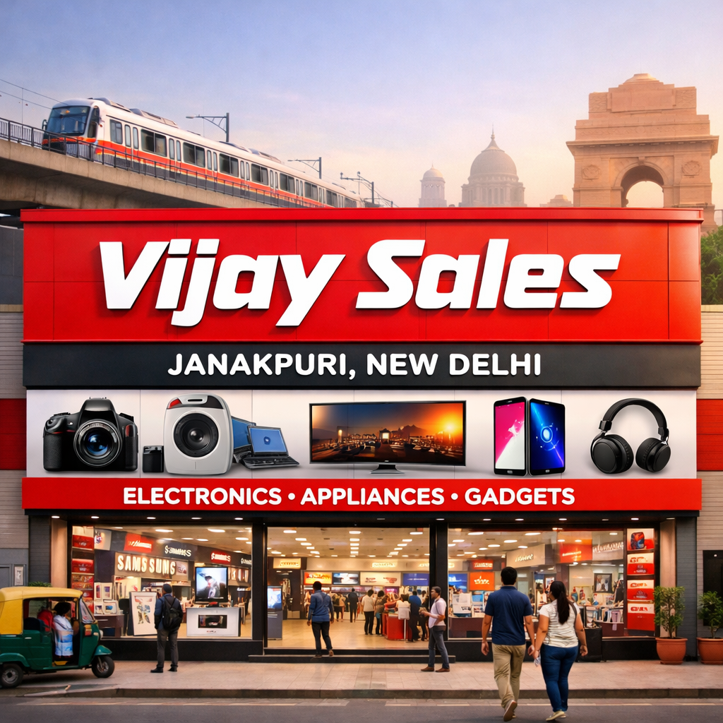 Vijay Sales Janakpuri Delhi Turns Hotspot With Limited Countdown Deals