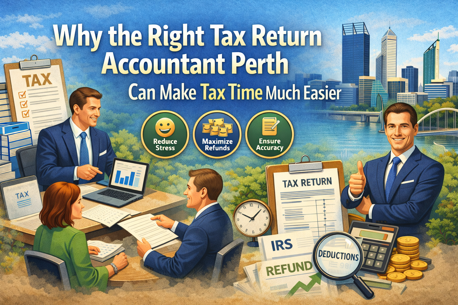 Why the Right Tax Return Accountant Perth Can Make Tax Time Much Easier