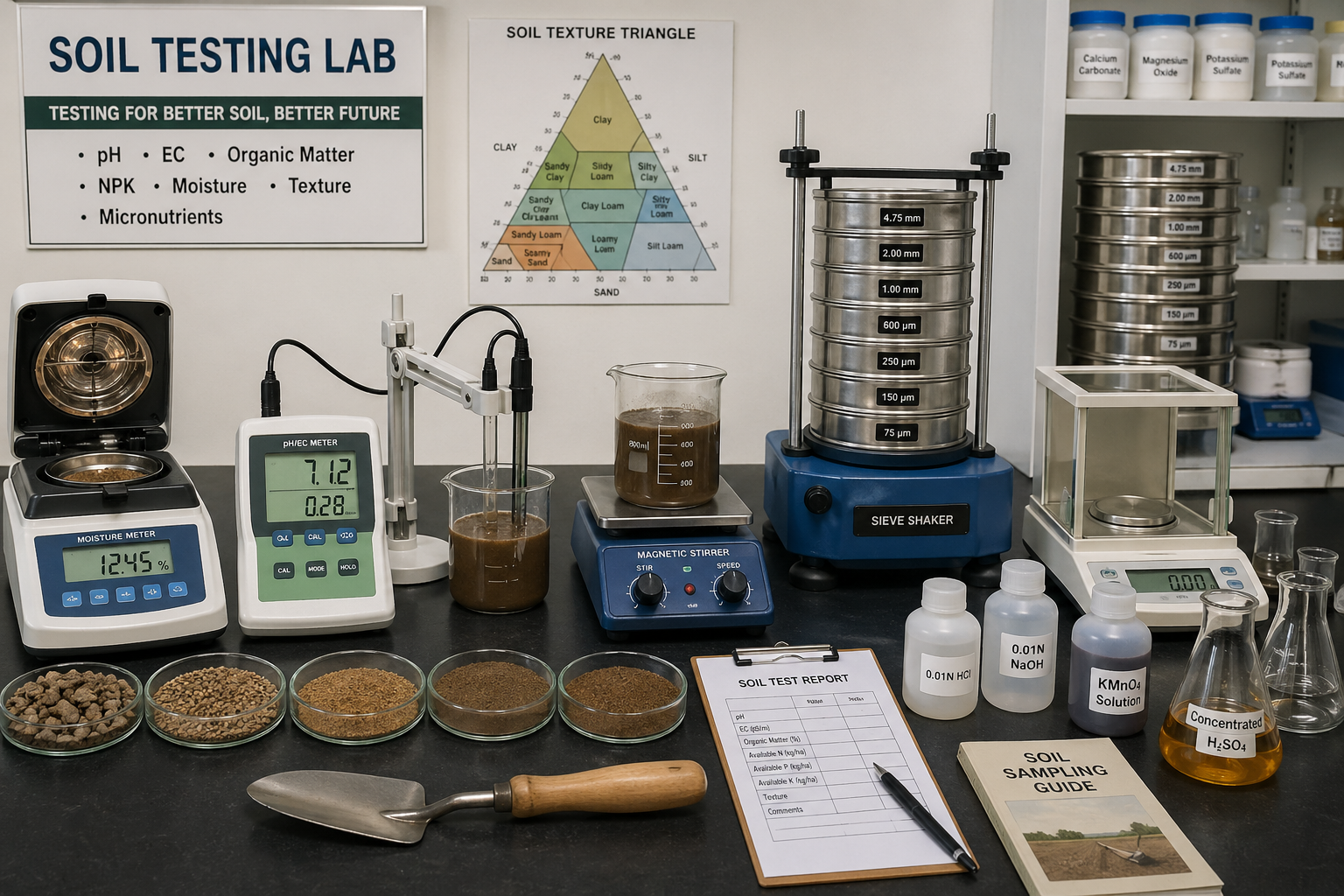 Soil Testing Lab Equipment Manufacturer & Supplier in India