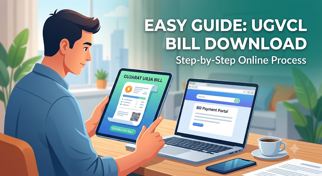 How to Download and View Your UGVCL Bill Online Anytime Easily