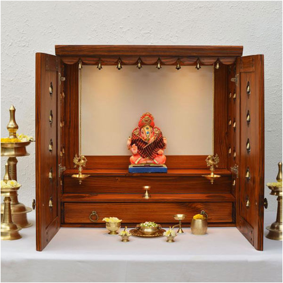 Designing a Peaceful Home Prayer Space With Functional Temple Furnishings
